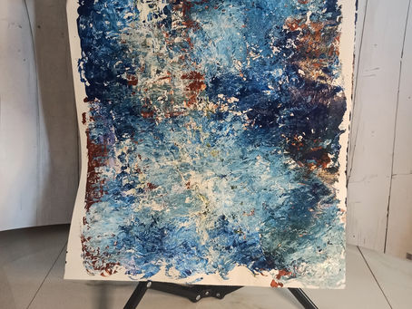 Processed my emotions and created an eye-catcher