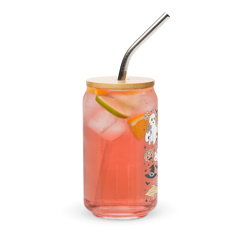 Thumbnail: Cartoon Boo Can-shaped glass