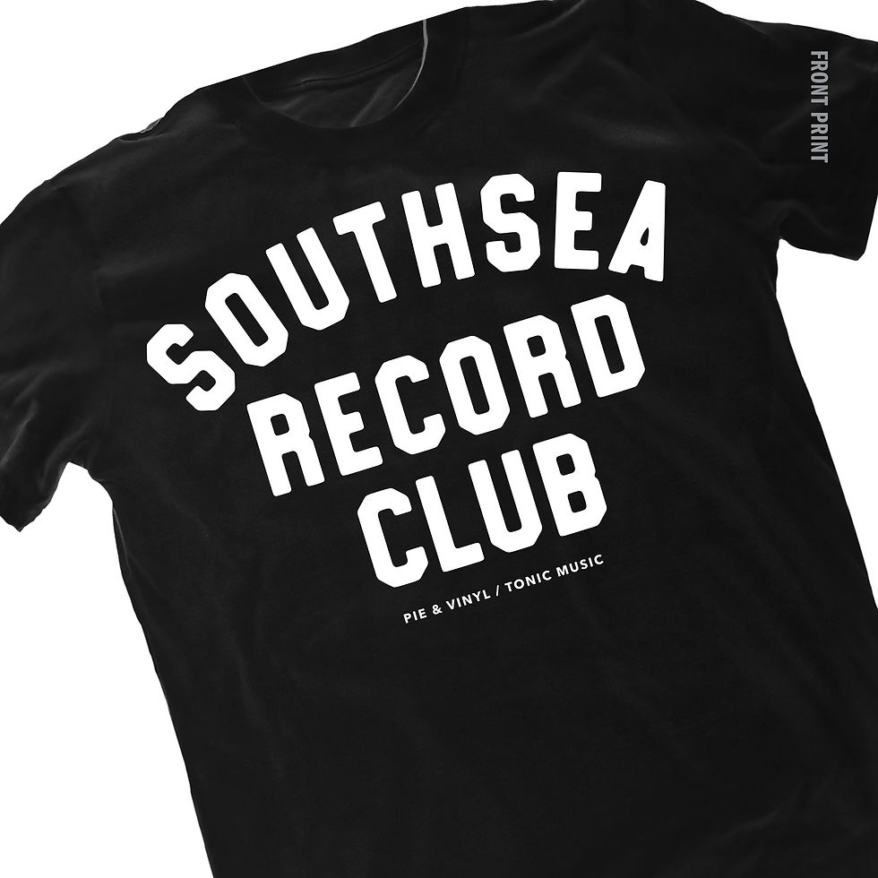 Thumbnail: Southsea Record Club T-shirt (Black)