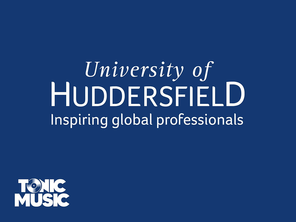 Tonic Music Lecture at University of Huddersfield