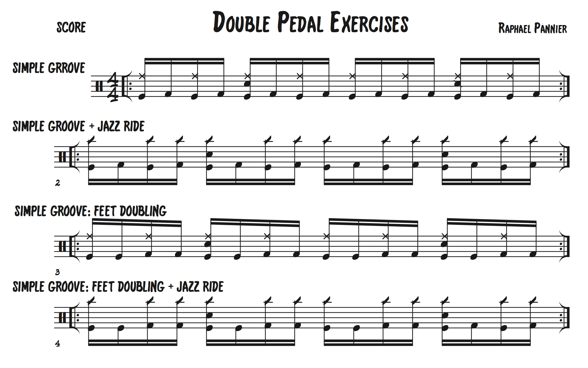 Double Pedal Workout