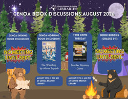 Genoa Book Discussions August 2026