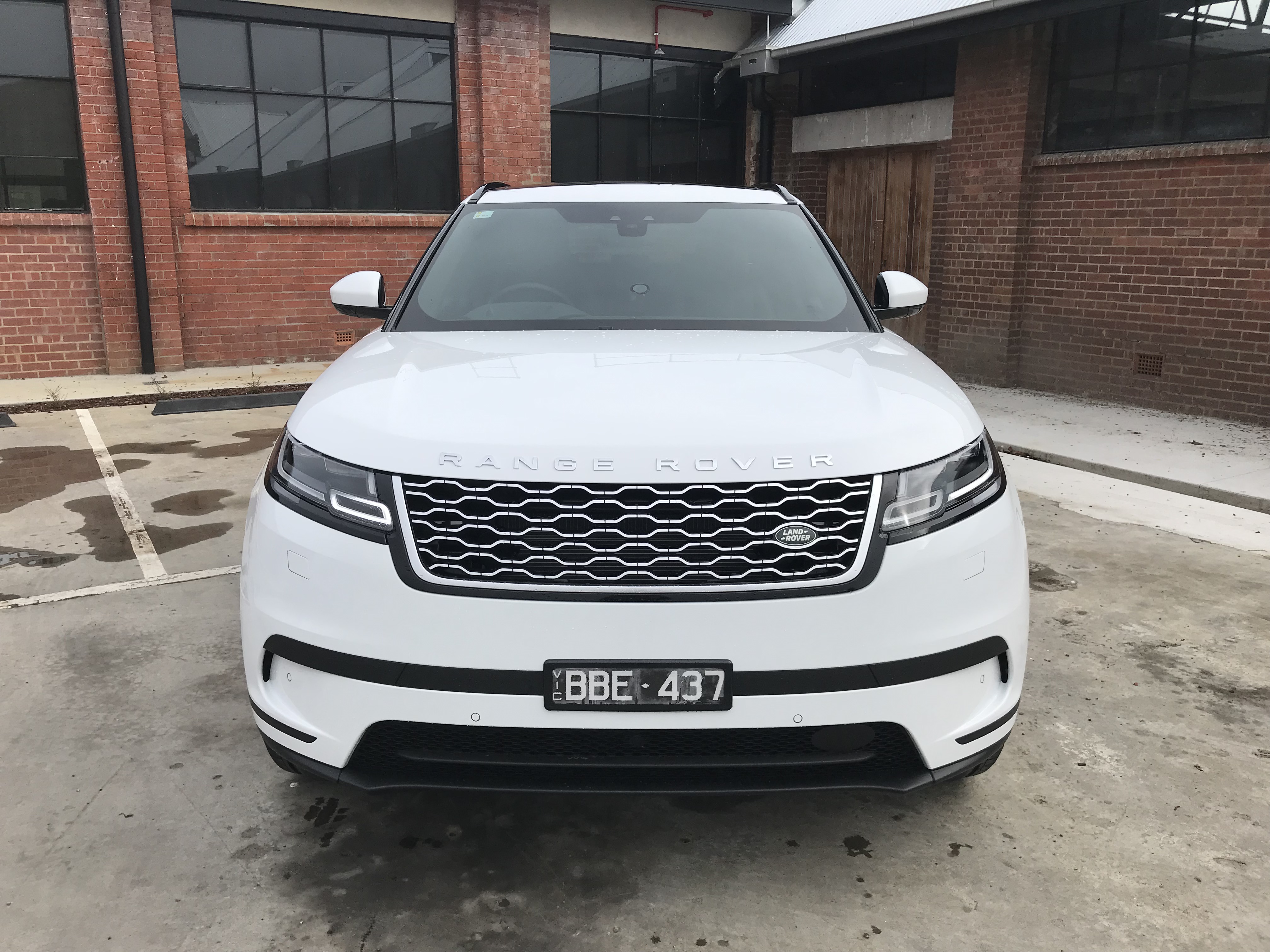 Riding in Jes' Range Rover Velar