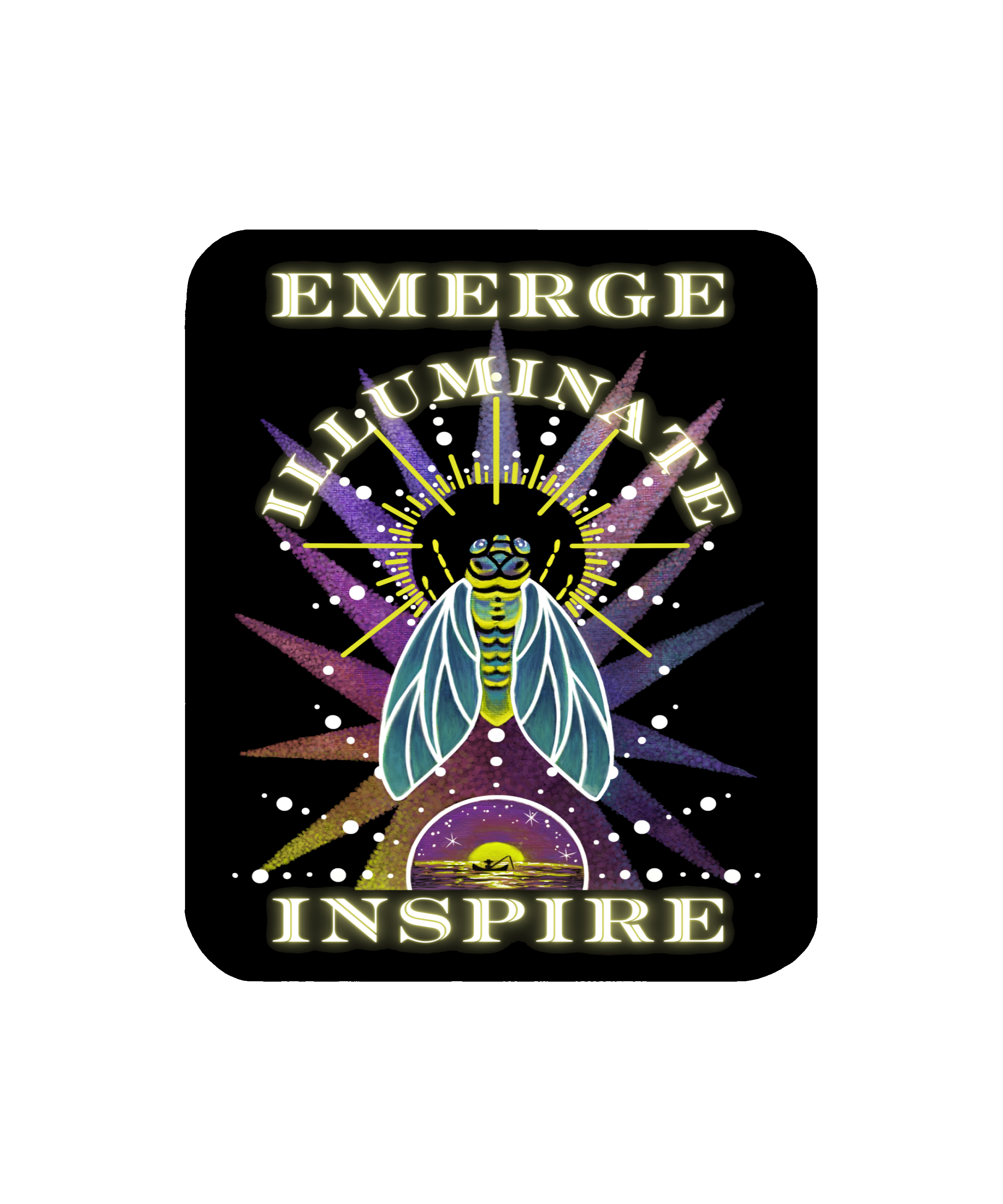 Emerge, Illuminate, Inspire Mouse Pad (Rectangle)