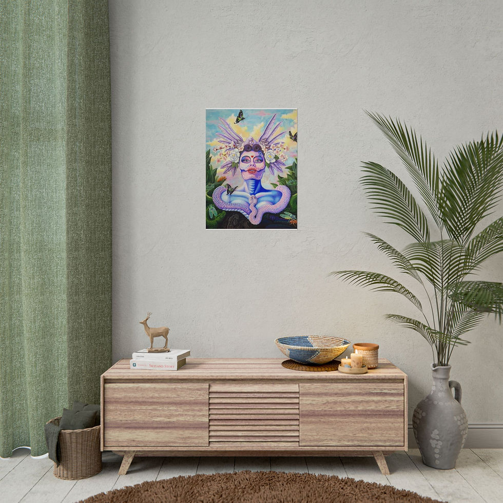 Thumbnail: Mother of Reincarnation 18 X 24 Rolled Poster