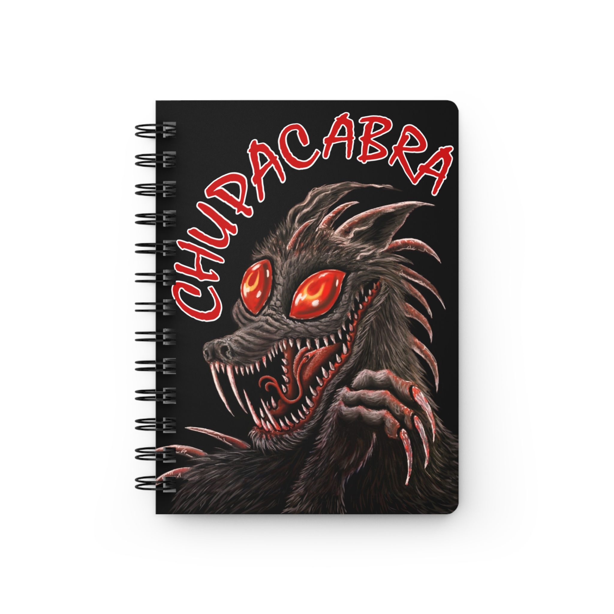 Chupacabra Spiral Bound Journal (5x7)