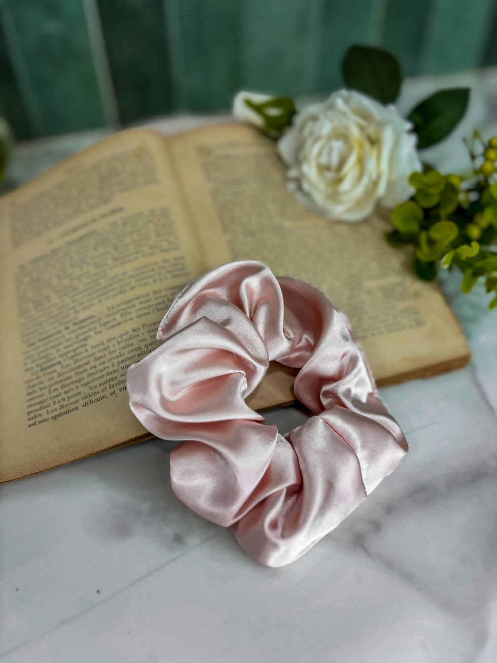 Miniature : Scrunchie en Satin