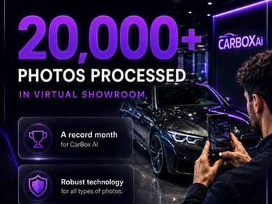 CarBox AI Processes More Than 20,000 Automotive Photos in July 2026