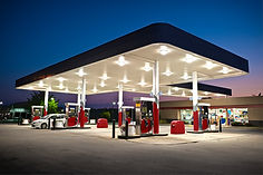 petrol station