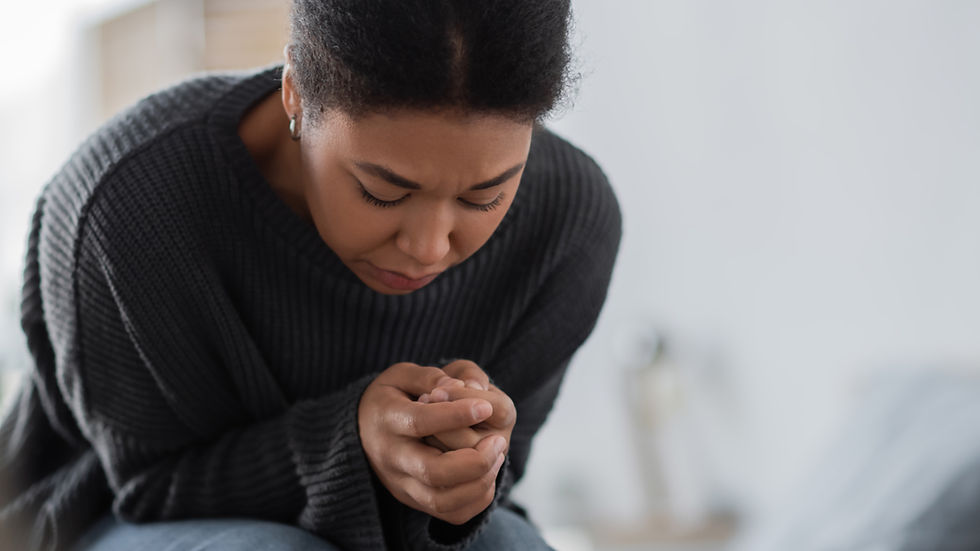 women in distress and inner struggles