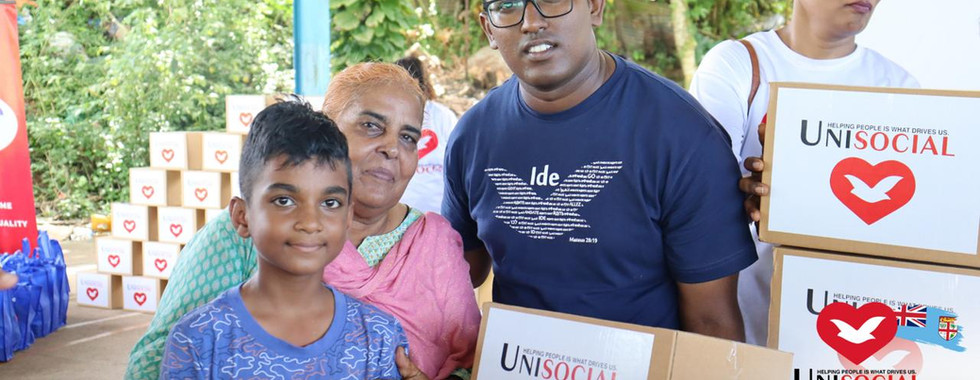 Unisocial Fiji Food Donation