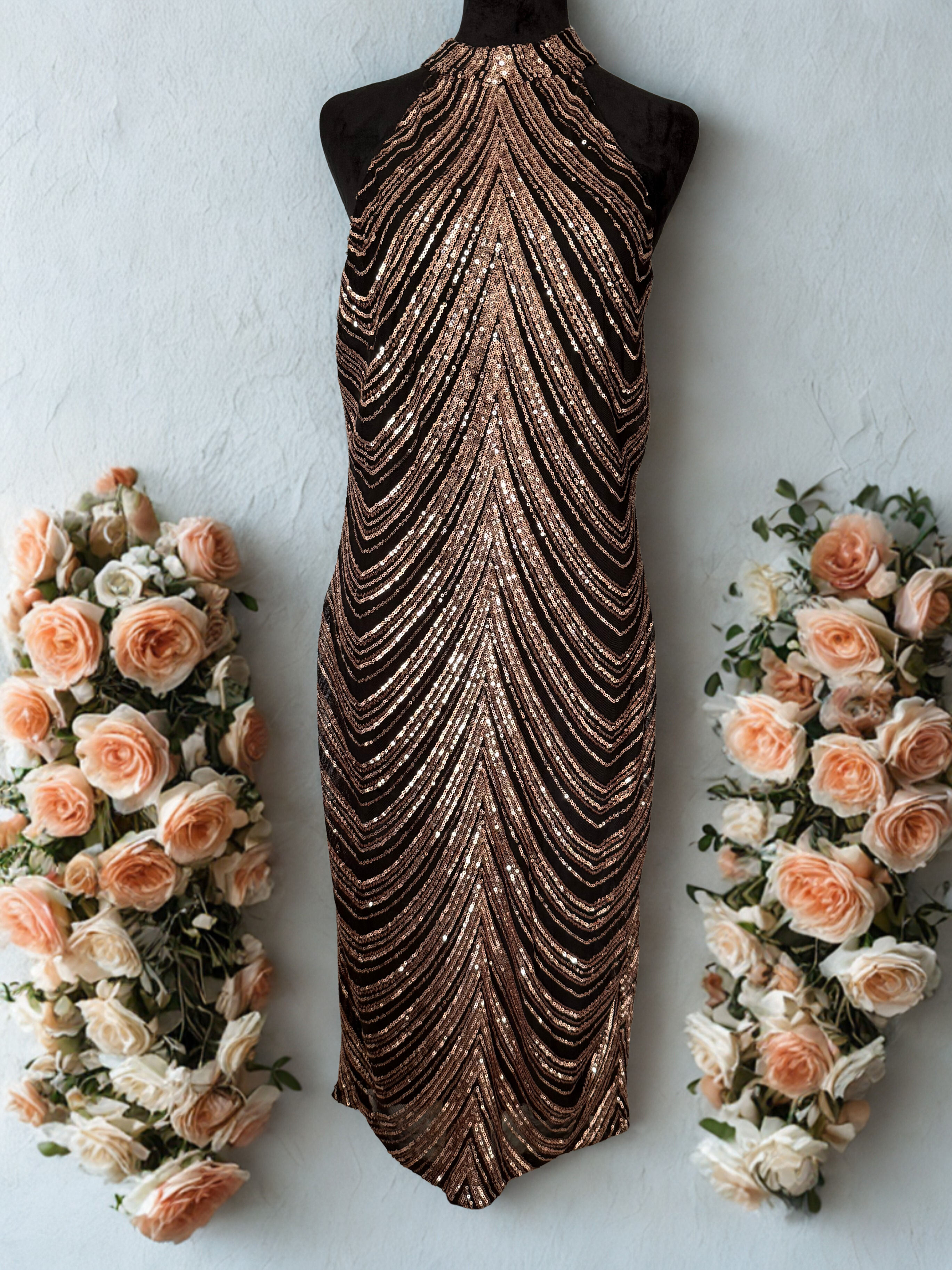 Sequined Cocktail Dress - Never Worn