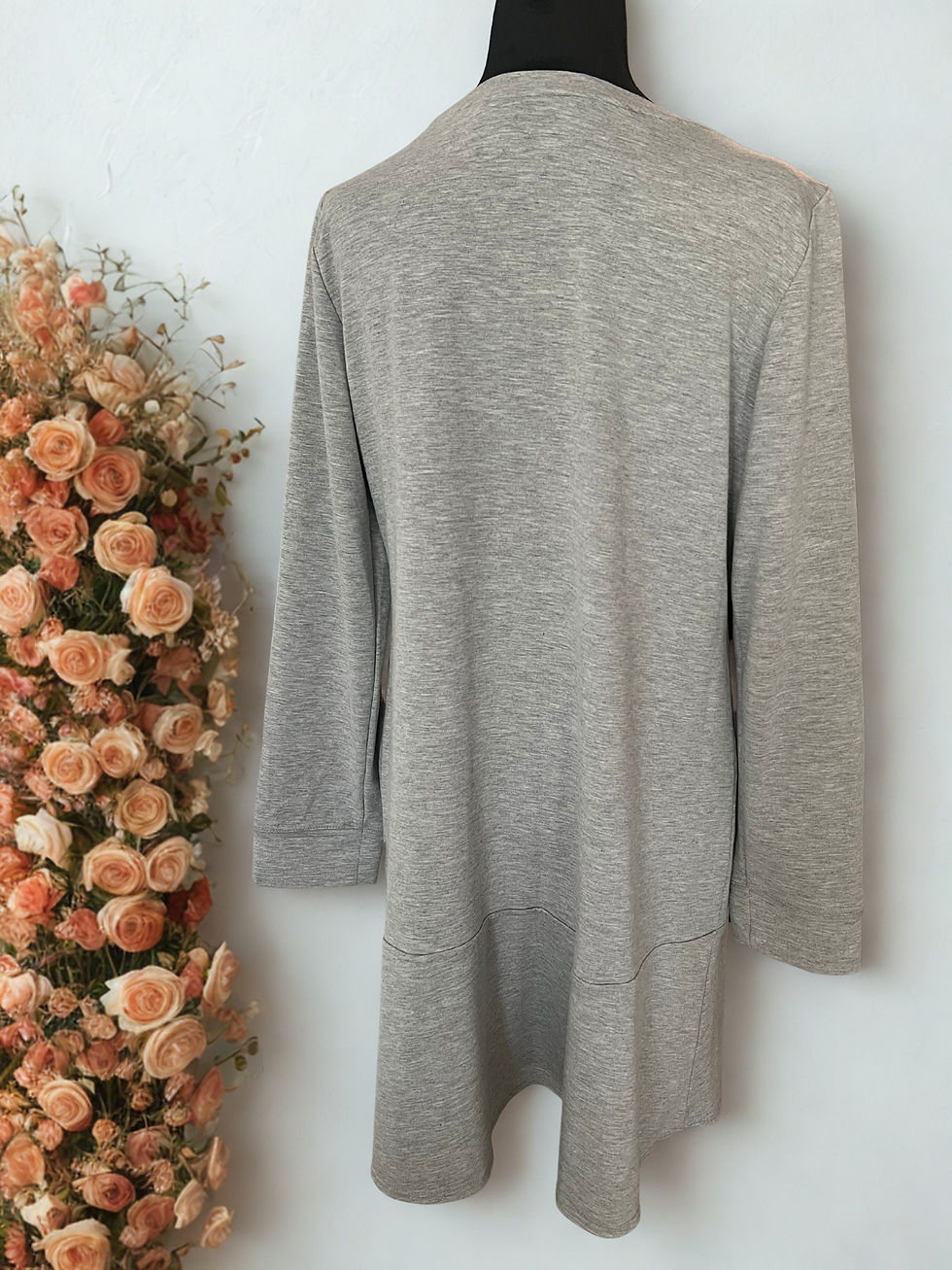Thumbnail: Gray Jersey Top