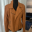 Thumbnail: Bar III Fitted Leather Jacket - Camel Color - Never Worn