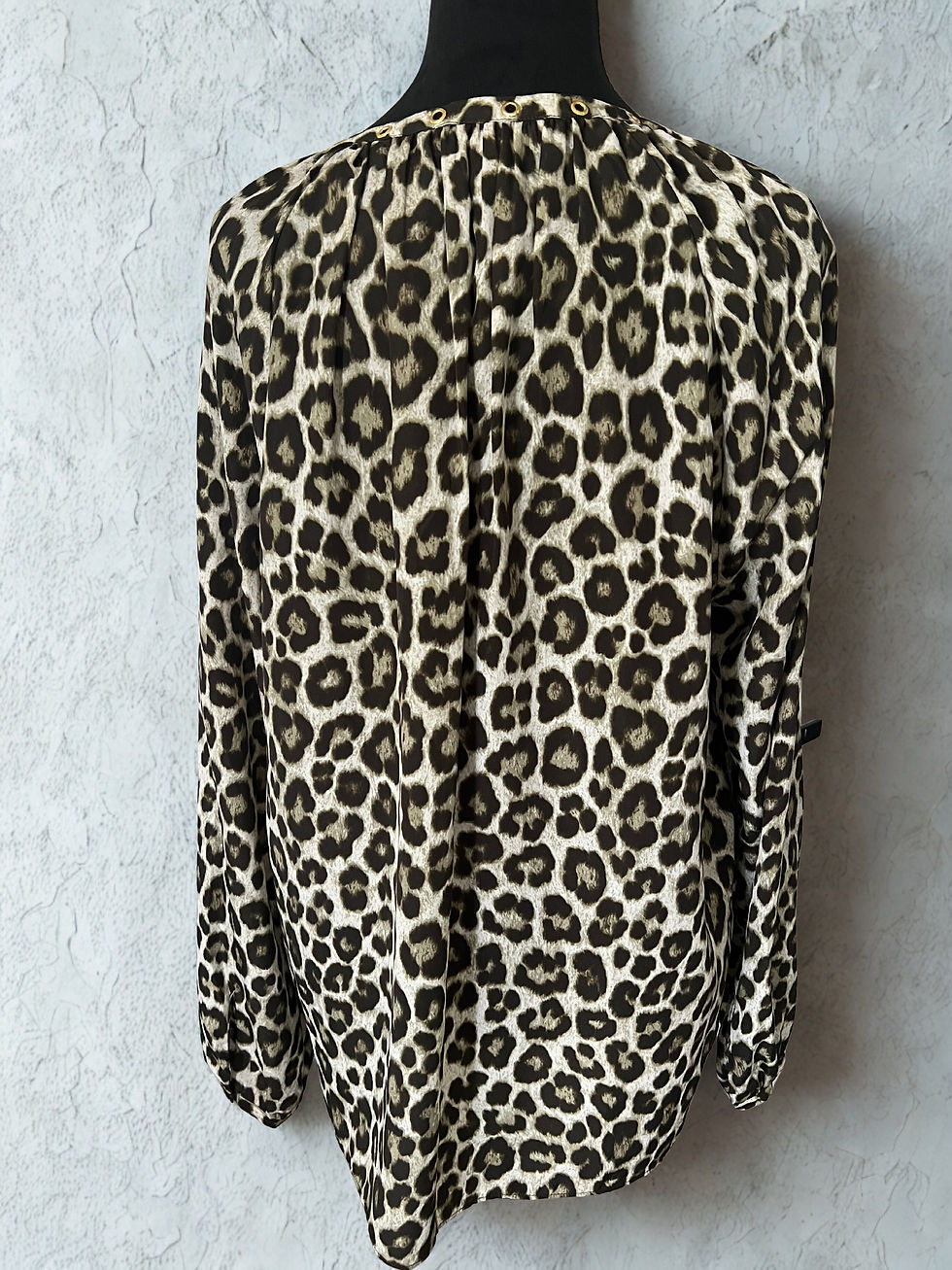 Thumbnail: Michael Kors Animal Print Blouse 