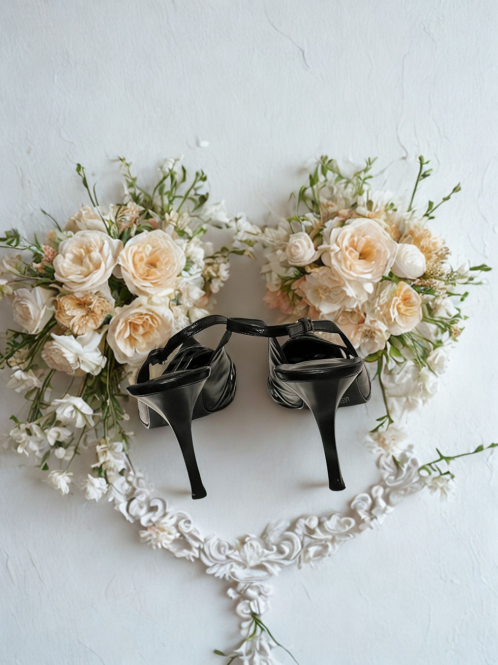 Thumbnail: Franco Fortini Black Slingback Pump