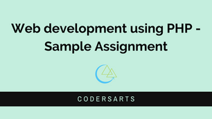 Web development using PHP - Sample Assignment