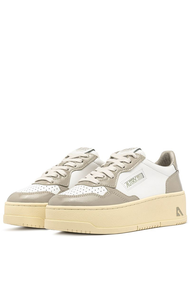 Miniature : SNEAKER PLATFORM AUTRY  BLANCHE ET BEIGE