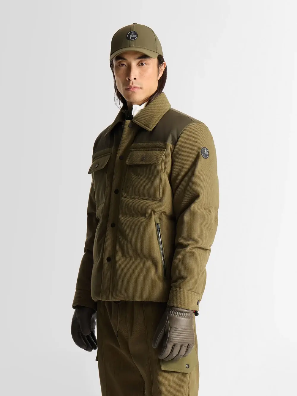 VESTE CALDOF HOMME FUSALP KAKI