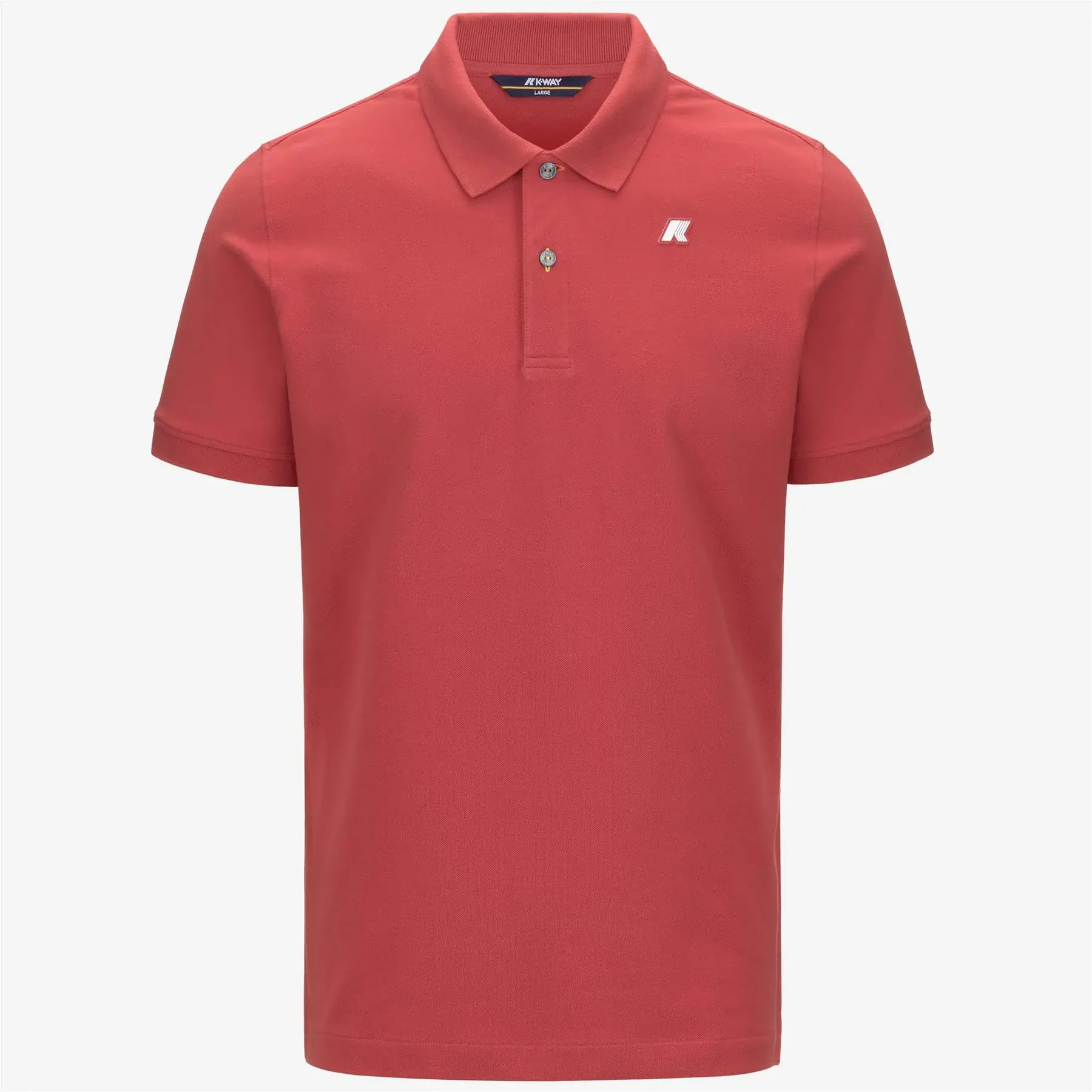 POLO VINNIE ROUGE MANCHES COURTES KWAY HOMME