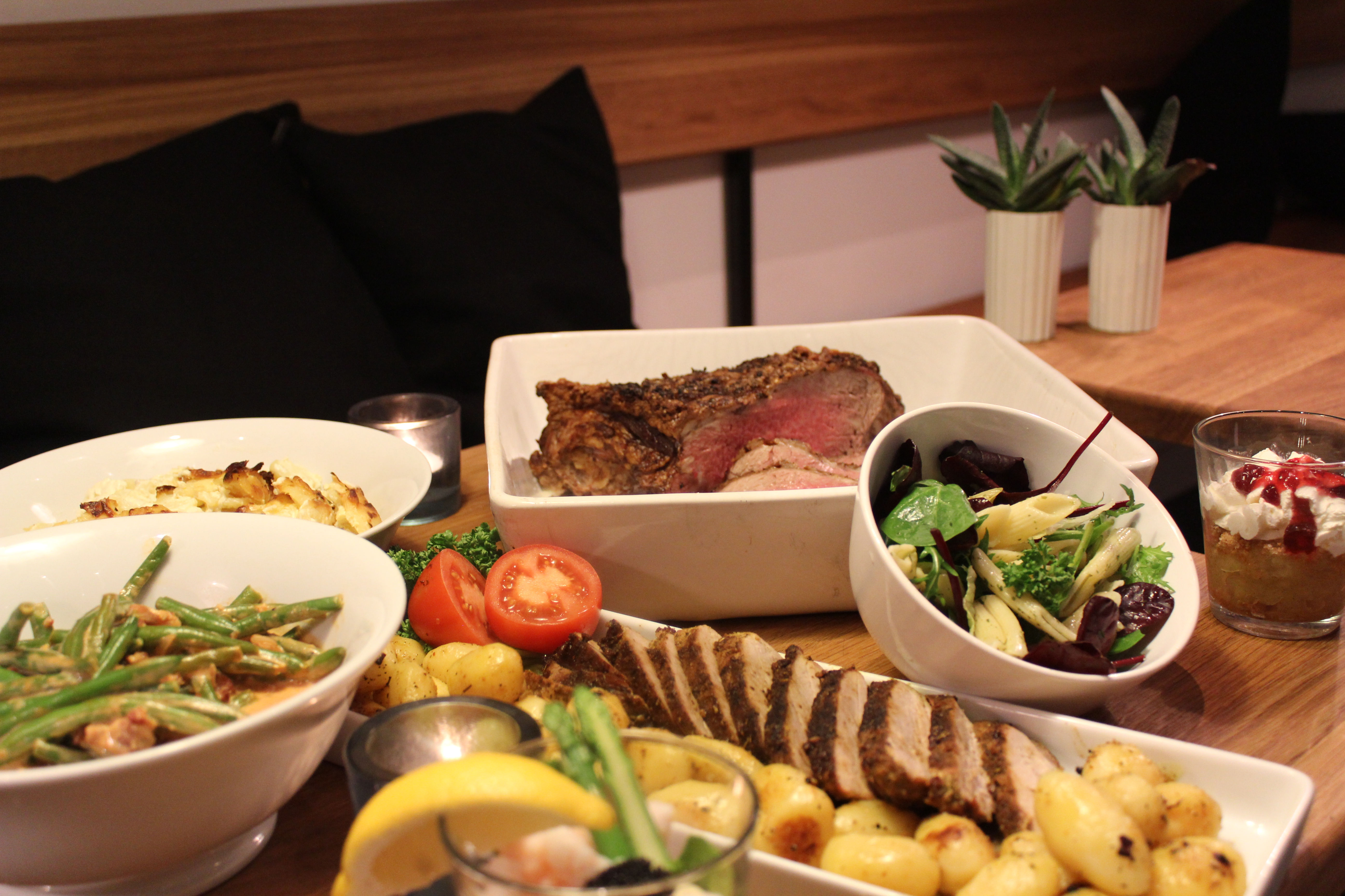 DANSK 3-retters menu