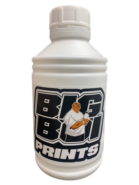 White DTF Ink 500ml Bottle