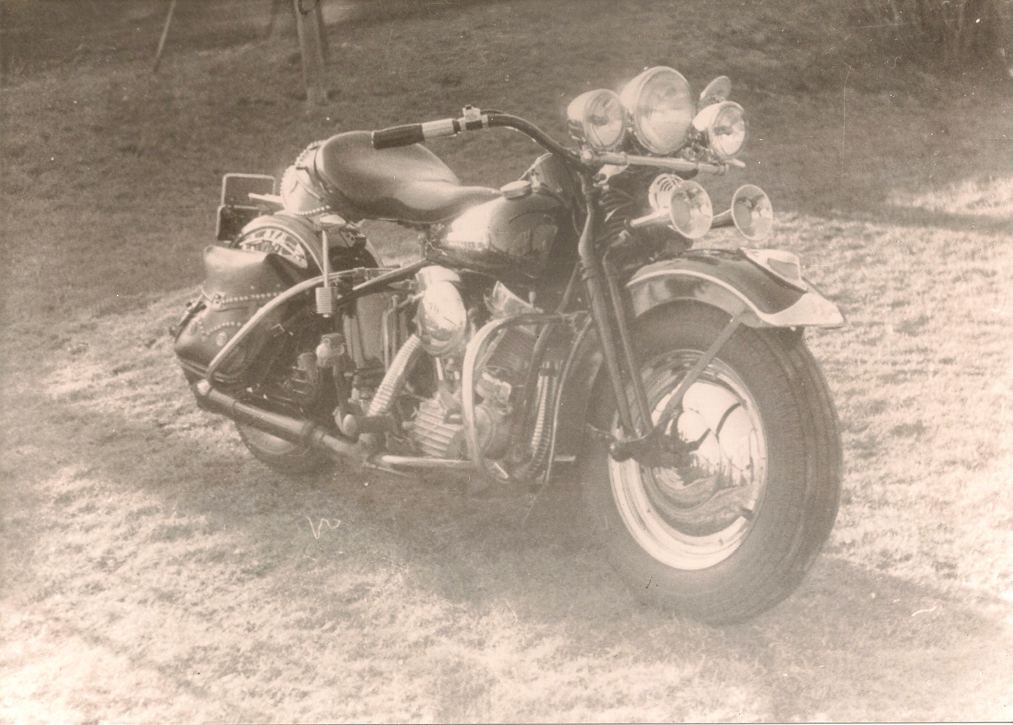 One of my late Uncle's Harleys