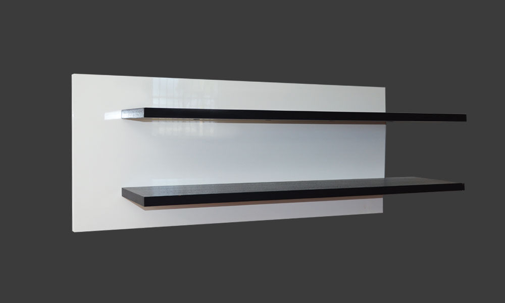 WALL SHELF BLACK