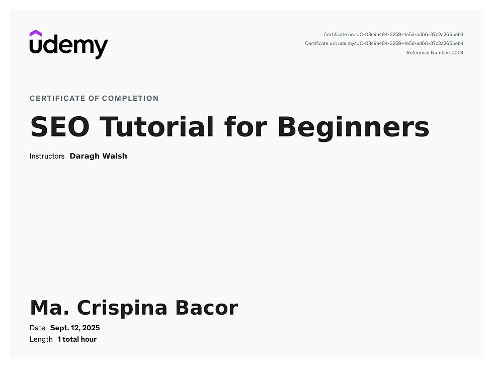 SEO Tutorial for Beginners