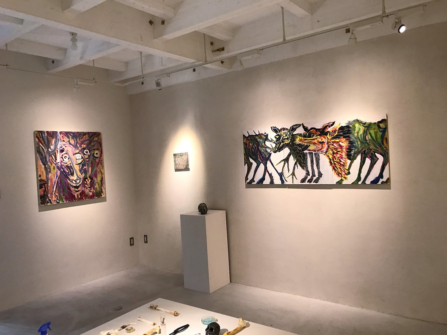 Kenji Arimoto "Parallel" exhibition view
