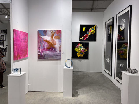 Gallery G-77, art fair participation view