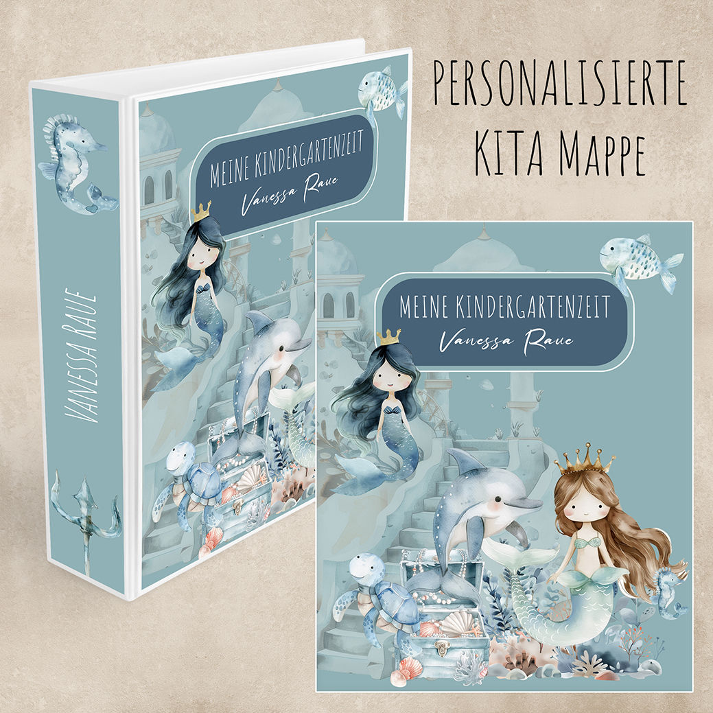 Kita Mappe "Meerjungfrau"