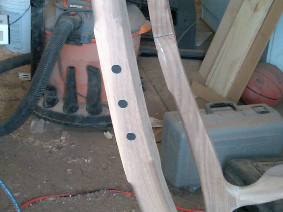 Legs to meet crest rail in progress.