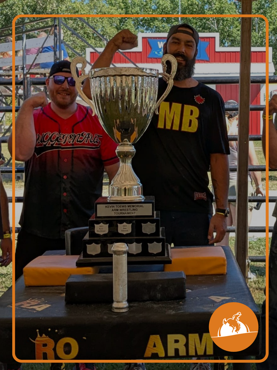 Arm Wrestling Champions at Hanover Ag Fair