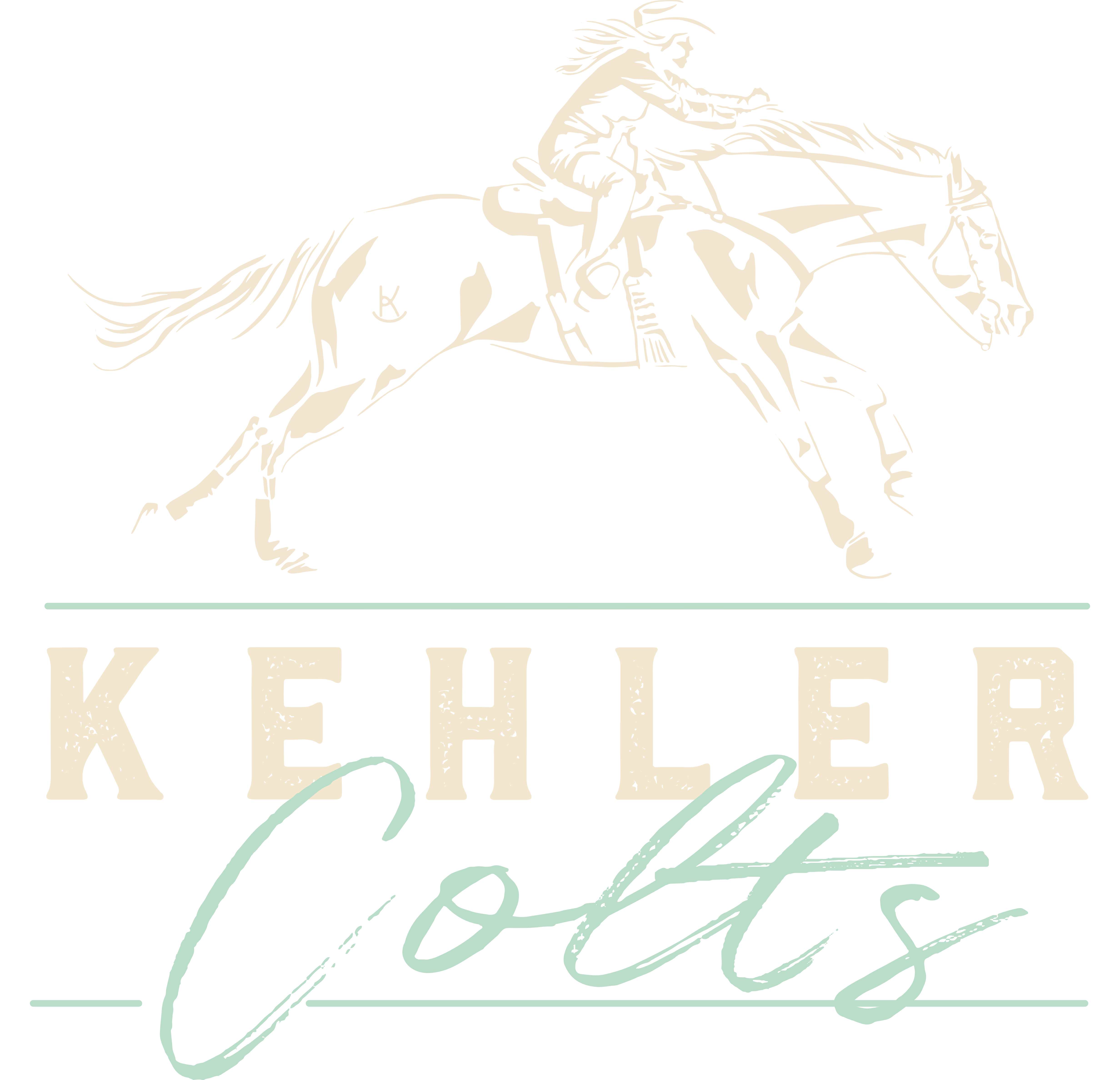 Kehler Colts - Logo - Horse on Dark.png