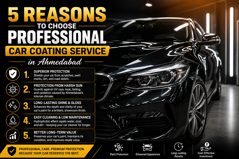 car ceramic coating in ahmedabad