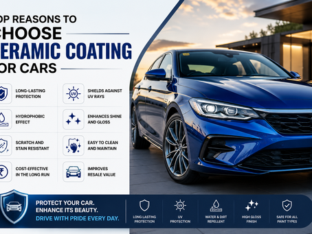 Top Reasons to Choose Ceramic Coating for Cars