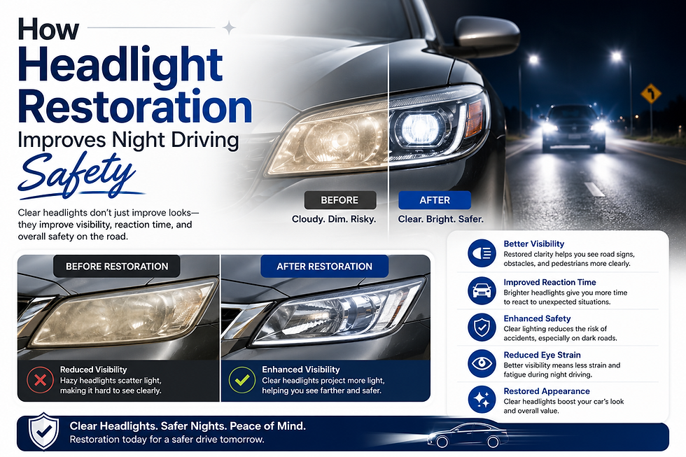 Headlight Restoration Service in Ahmedabad