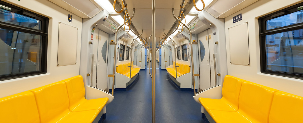 Yellow Subway Seats