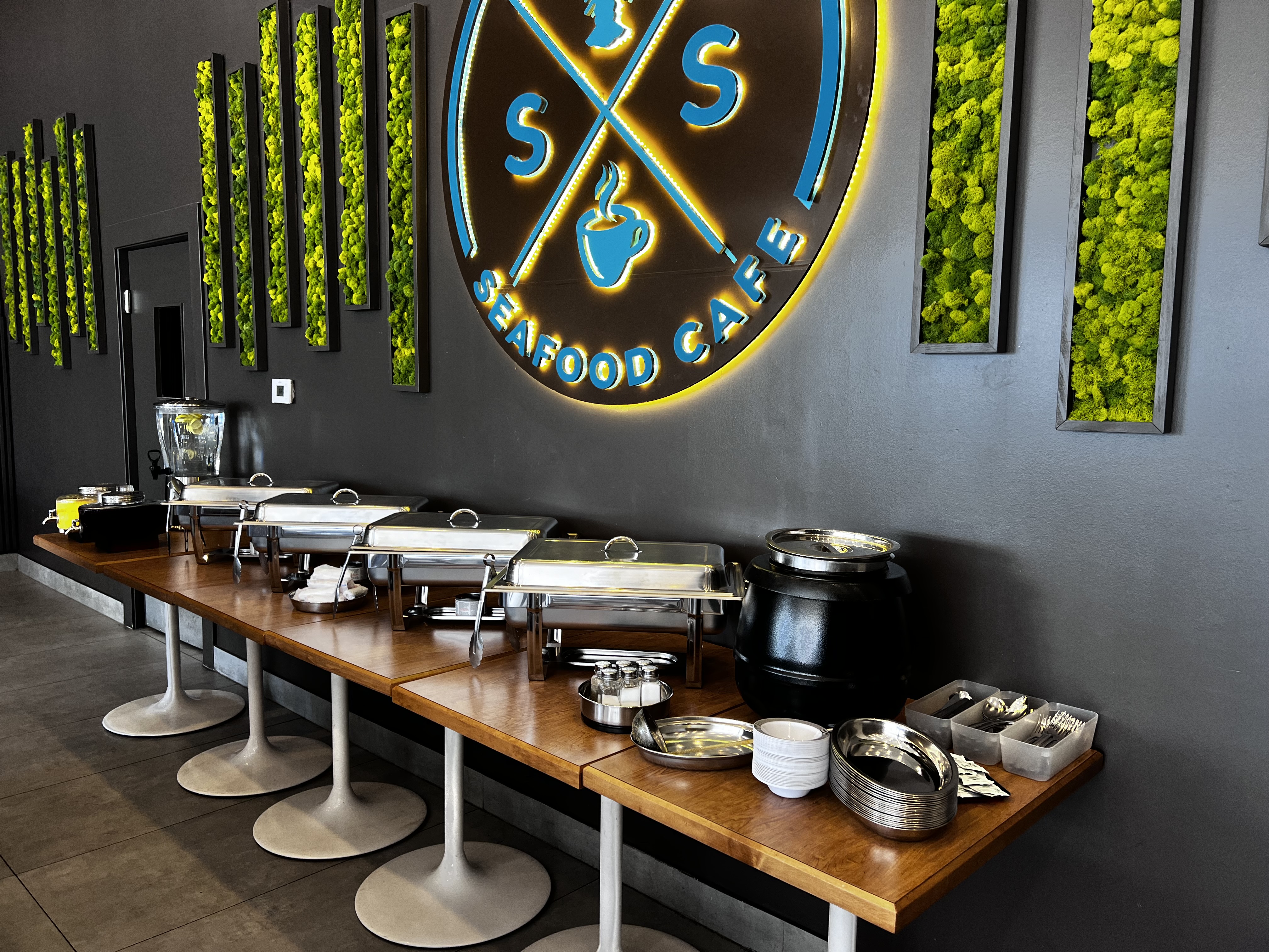 Arranged Food and Objects
