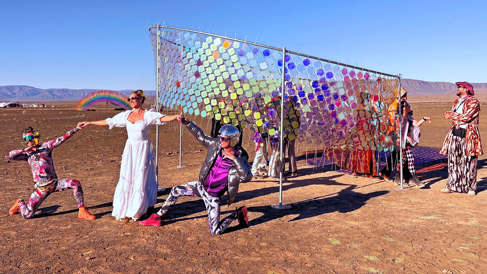 Changing Room at AfrikaBurn in Quaggafontein in the Tankwa Karoo, South Africa, May 2026