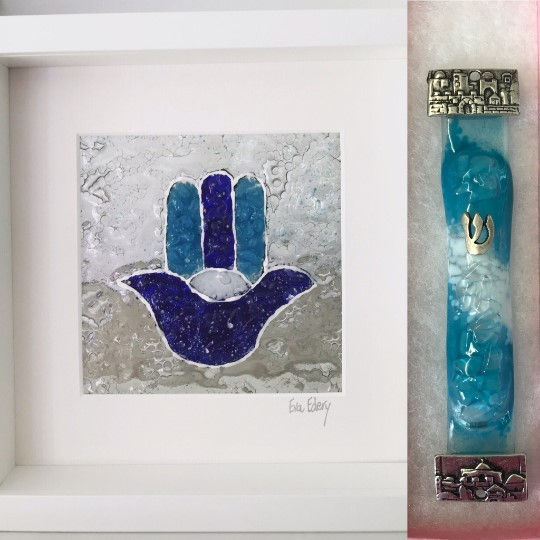 Hamsa & mezuzah £250