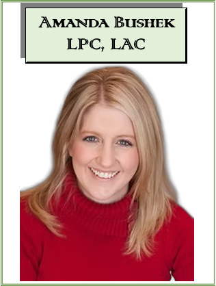Amanda B, landing page pic w licensures