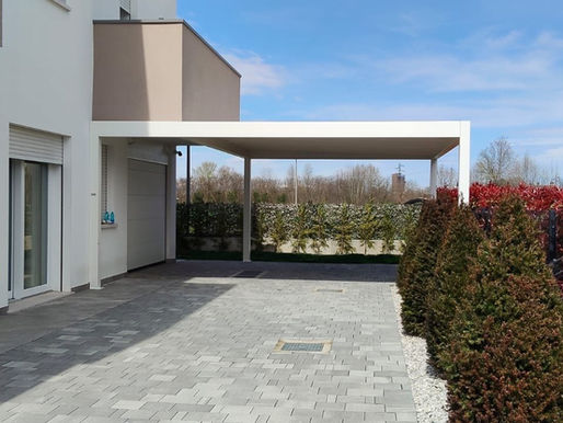 PRODUZIONE PERGOLE PER POSTI AUTO A PADOVA