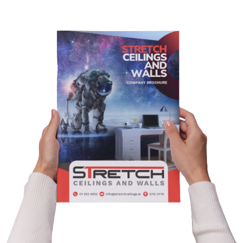 Hands holding brochure