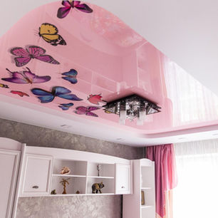 Ceiling Design Ideas with Custom Printed Stretch Ceilings