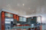 modern kichen gloss ceiling creme