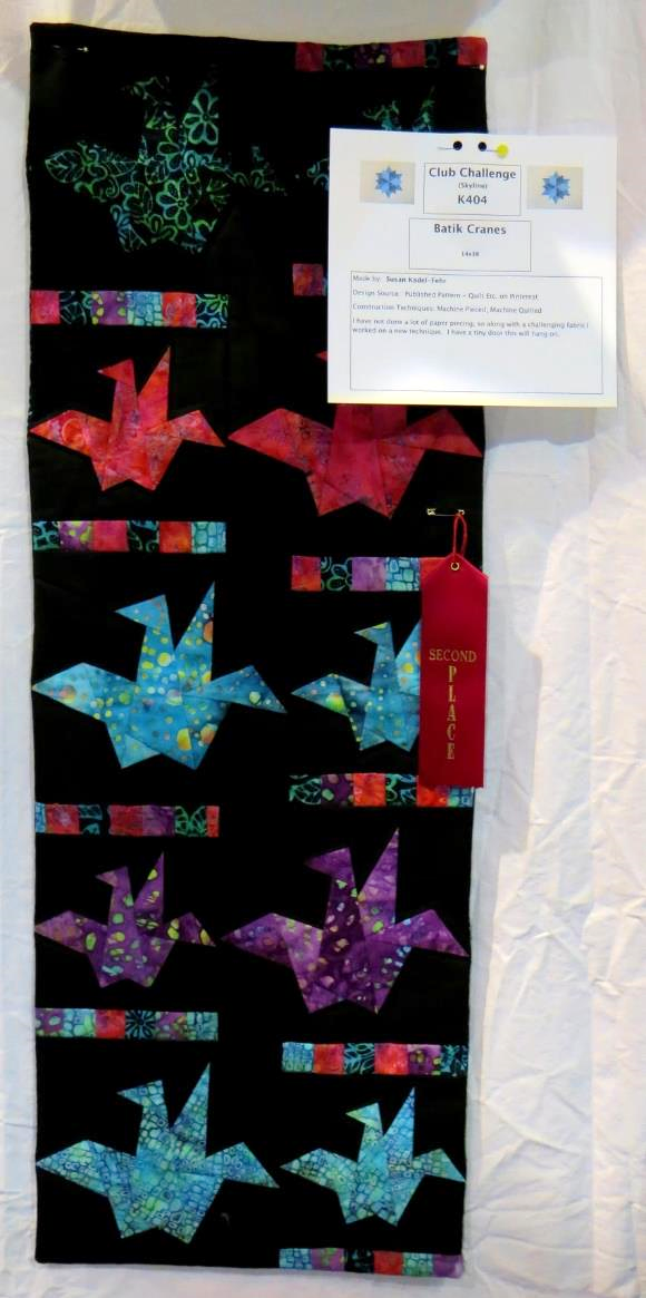 Skyline Quilters Challenge, 1st