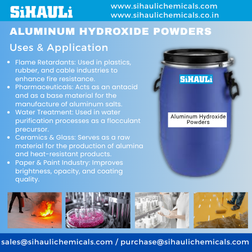Aluminum Hydroxide Powders