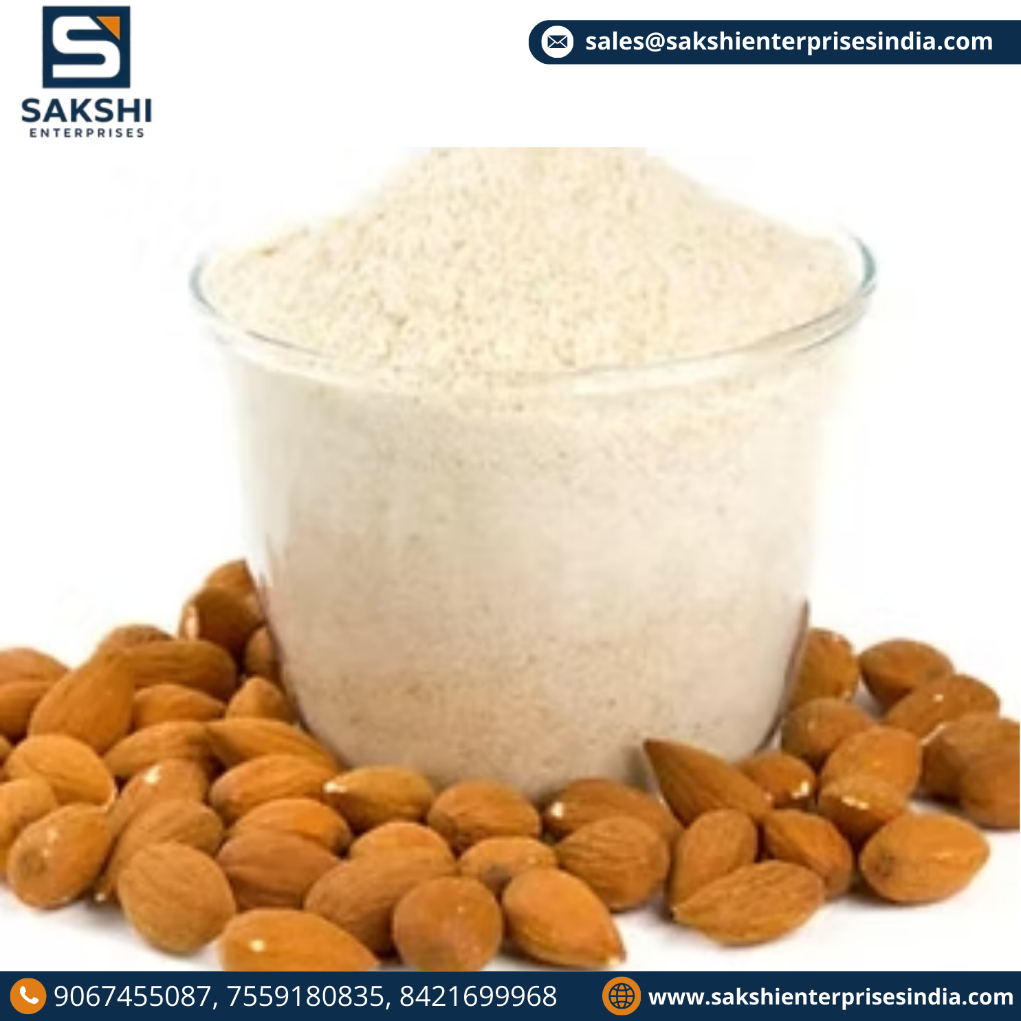 Raw Almonds Powder